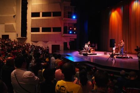 Concierto brindado en Santiago de Cuba